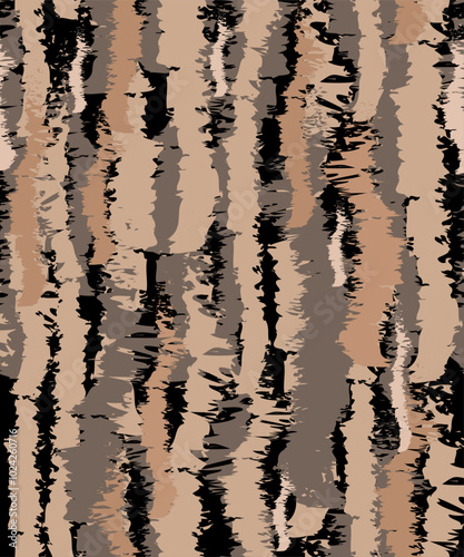 Abstract seamless background, texture or pattern with streaks, lines and strokes with scratches
