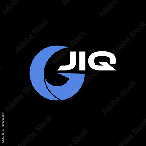 JIQ initial letter logo template for business, fashion, finance, marketing, branding, company etc photo