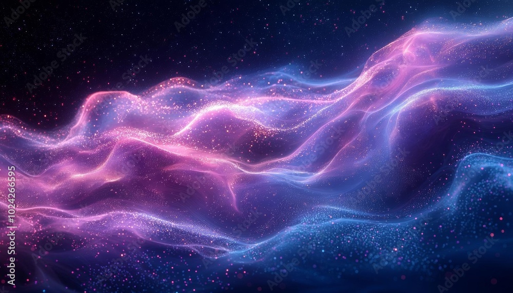 A mesmerizing abstract pattern of swirling colors and light, representing cosmic beauty and the wonders of the universe. A mesmerizing abstract pattern of swirling colors and light, representing cosmic beauty and the wonders of the universe.