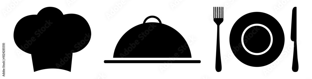 cooking chef icon cooking chef icon