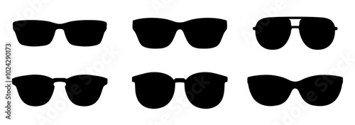 fashionable sunglasses icon