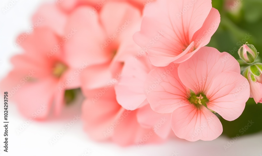 bouquet of pelargonium, Generative AI bouquet of pelargonium, Generative AI