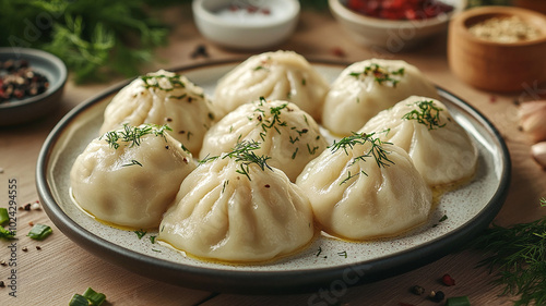 dumplings with meat photo