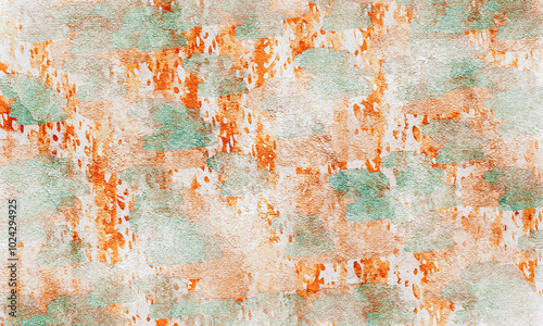 brown and green. grunge texture t background design