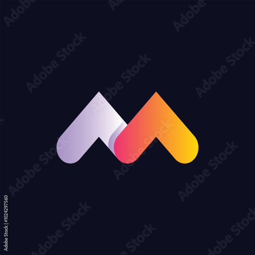 Free Download modern letter m logo design template - GFXLoad