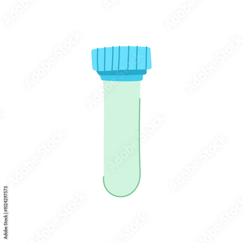 analysis blood test vial cartoon. diagnostics phlebotomy, serum plasma, hematology centrifuge analysis blood test vial sign. isolated symbol vector illustration