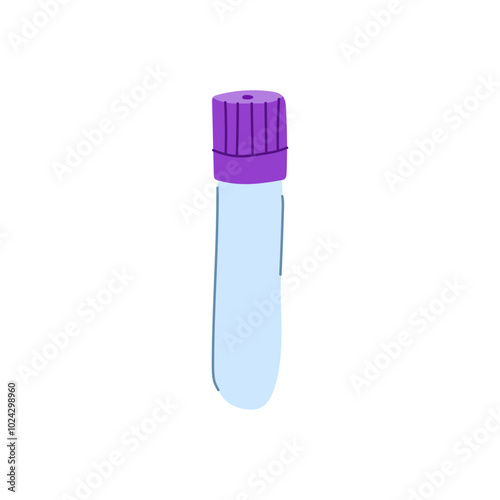 plasma blood test vial cartoon. hematology centrifuge, needle venipuncture, specimen results plasma blood test vial sign. isolated symbol vector illustration