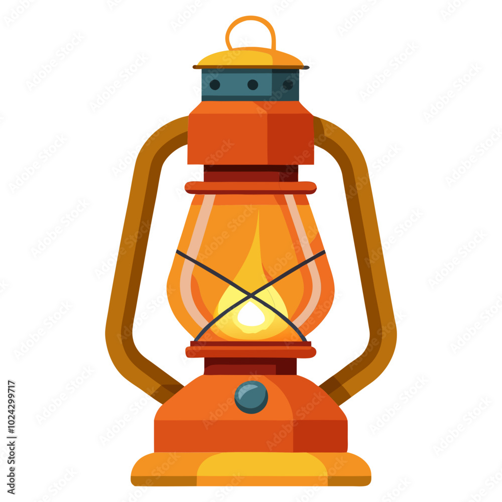 Kerosene Lampl or lantern flame torch Silhouette vector illustration. Kerosene Lampl or lantern flame torch Silhouette vector illustration.
