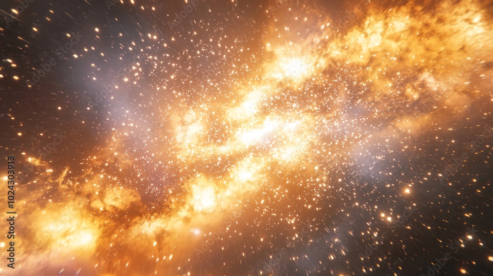 Celestial Collision: Galactic Merger in Ultra-Detailed 3D Render with Cinematic Lightning Celestial Collision: Galactic Merger in Ultra-Detailed 3D Render with Cinematic Lightning