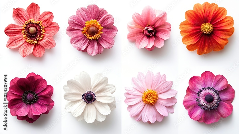Collection of Colorful Blossoms Collection of Colorful Blossoms