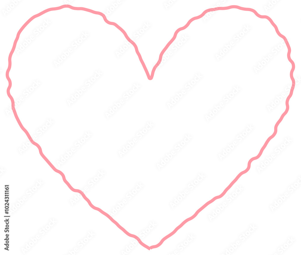 Fototapeta premium ハートのイラスト【4】