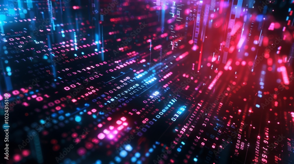 Background design featuring digital security patterns. Background design featuring digital security patterns.