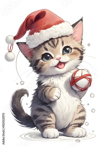 Christmas Cat 
