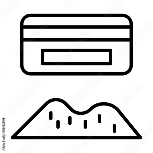 Cocaine Vector Icon Style