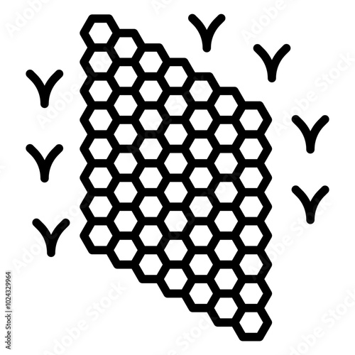 Hive Vector Icon Style