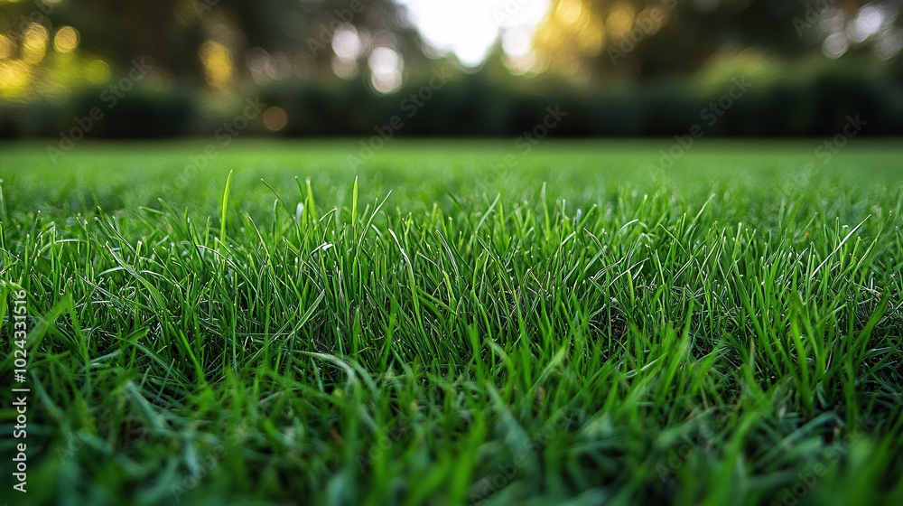 Naklejka premium Fresh green grass
