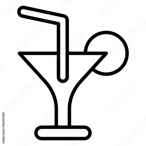 Drinks Vector Icon Style