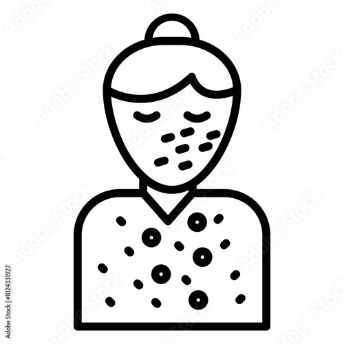 Allergy Vector Icon Style