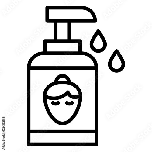 Face Wash Vector Icon Style