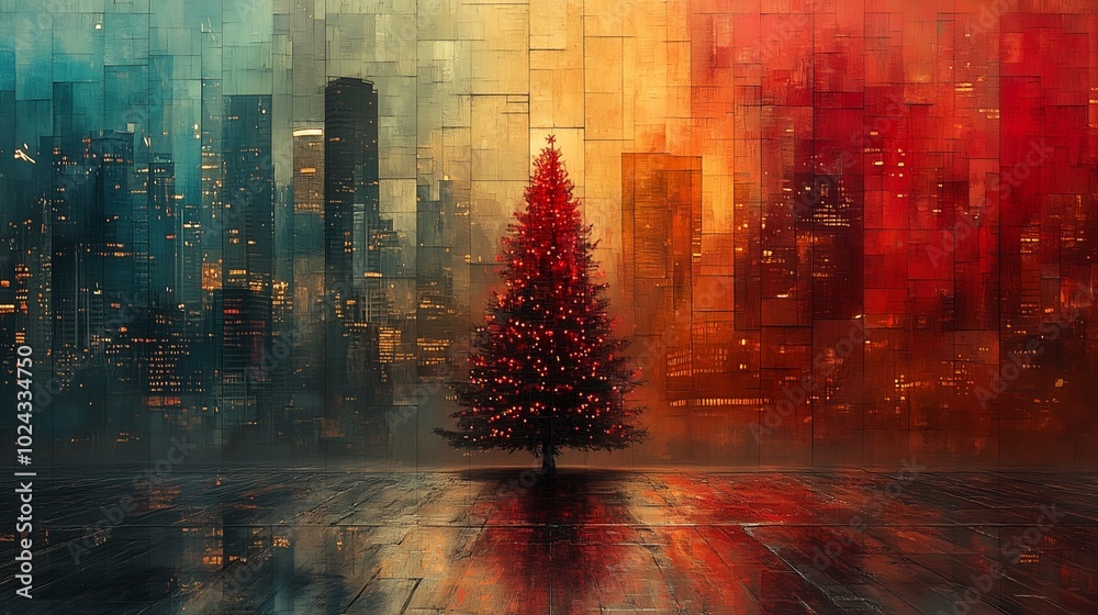 Obraz premium Christmas Art Background