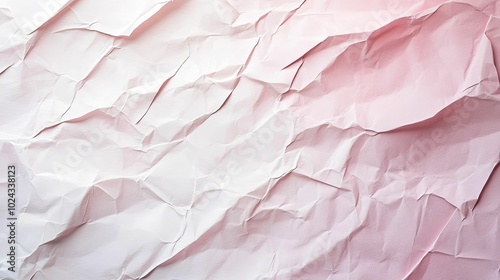 Wallpaper Mural A Close-Up of a Crumpled Pink Paper Texture Torontodigital.ca