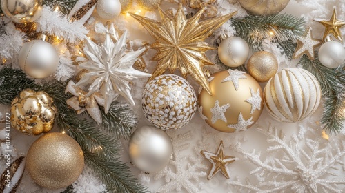 The Elegant Holiday Ornament Arrangement