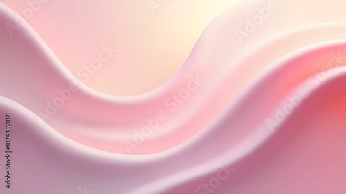 Abstract background with smooth lines and bright gradients in pastel colors