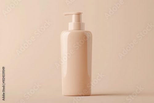 Minimalist Plastic Lotion Bottle, sleek design, ideal for skincare routines, modern aesthetics, versatile for various product types.