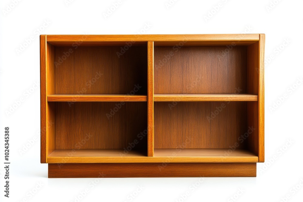 Bookcase isolate on white background, clipping path Bookcase isolate on white background, clipping path