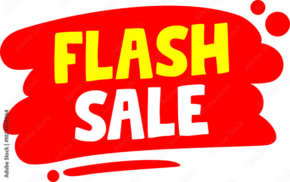 Fototapeta premium flash sale lable template