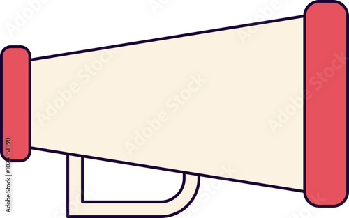Flat Megaphone