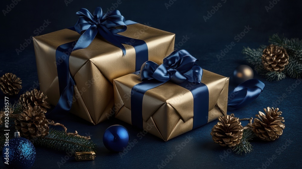 The Beautiful Gold Gift Packages The Beautiful Gold Gift Packages