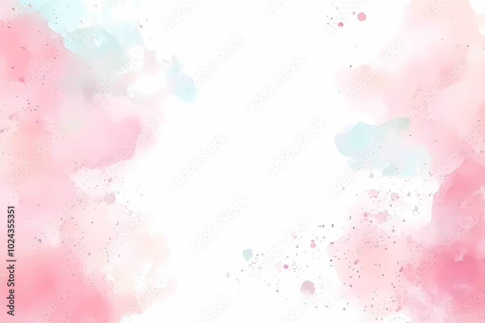 Obraz premium Minimalist Abstract Watercolor Design for Background Use