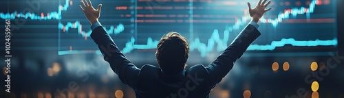 Excited Celebrates Successf...