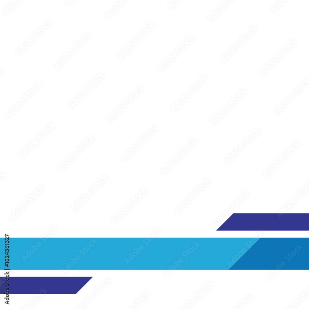 Obraz premium Letterhead Footer