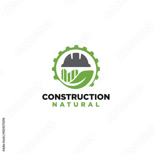 Construction Natural Modern Logos Simple