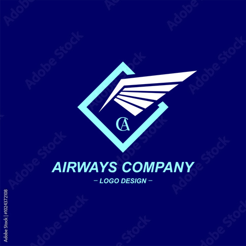 Airways company logo design