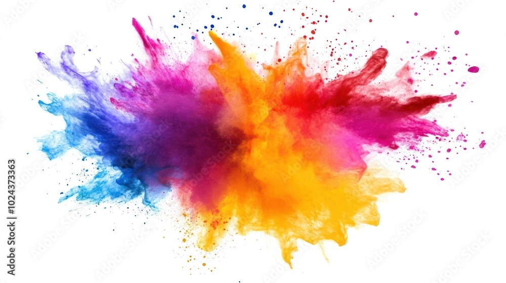 Abstract Colorful Explosion Abstract Colorful Explosion