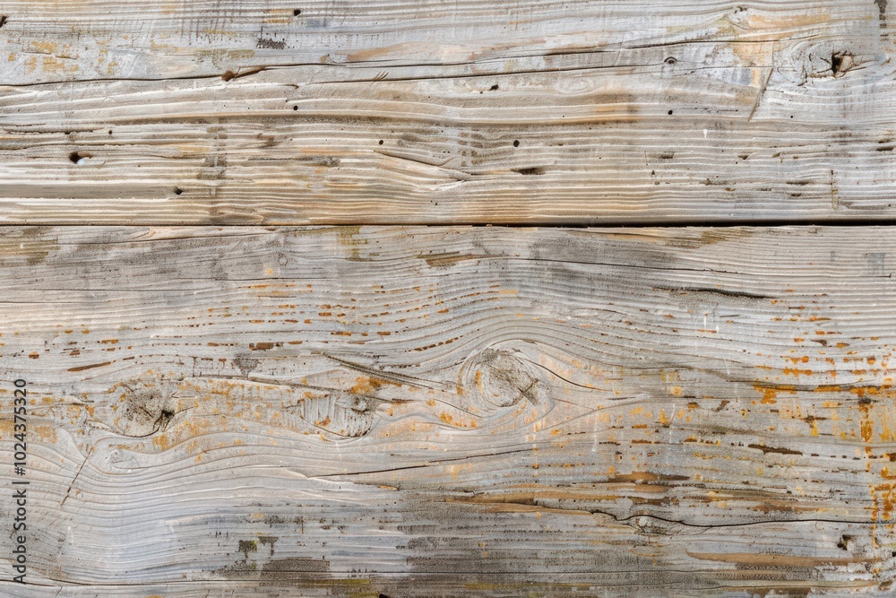 Fototapeta premium A wooden surface with a lot of peeling paint and scratches, generative ai image