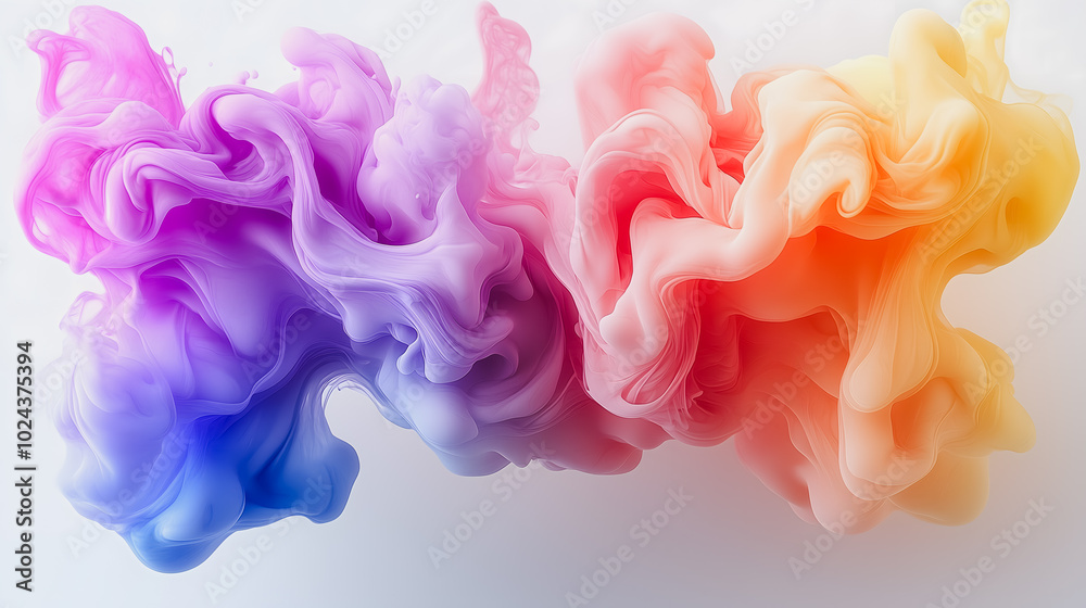 A colorful, swirling smoke effect with a rainbow of colors. The image is abstract and has a dreamy, ethereal quality A colorful, swirling smoke effect with a rainbow of colors. The image is abstract and has a dreamy, ethereal quality