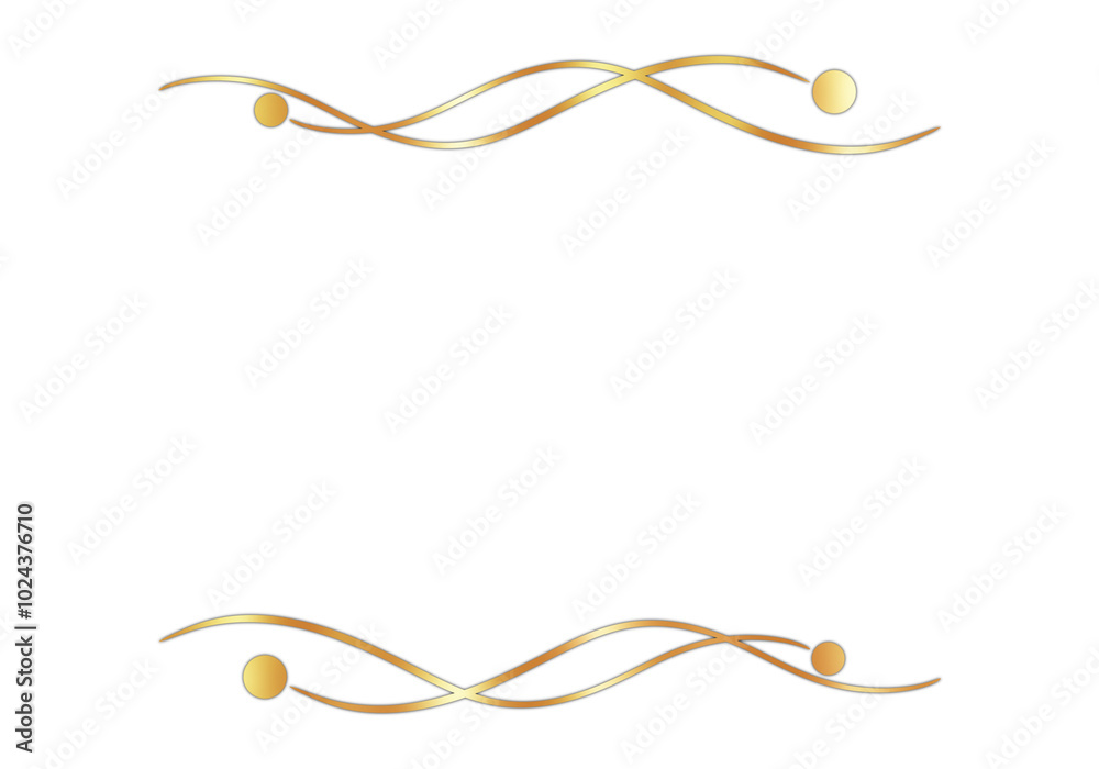 Classic Bronze Text Frame, Isolated on White Classic Bronze Text Frame, Isolated on White