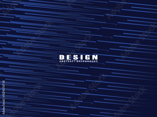 Premium background design with diagonal blue stripes pattern. Vector horizontal template for digital luxury business banner, contemporary formal invitation, luxury voucher, prestigious gift certificat