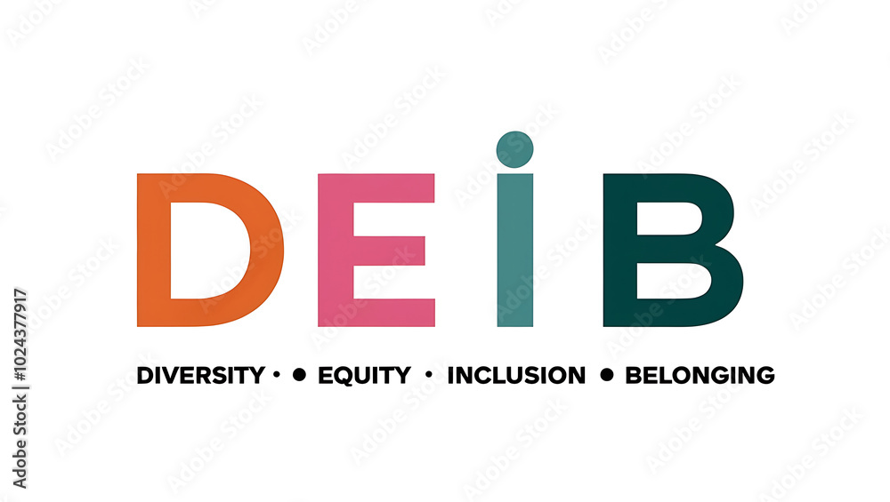 DEIB Typography, Diversity, Equity, Inclusion, Belonging. diversity in the workplace, multiculturalism, unity, diversity awareness DEIB Typography, Diversity, Equity, Inclusion, Belonging. diversity in the workplace, multiculturalism, unity, diversity awareness