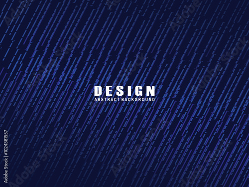 Premium background design with diagonal blue stripes pattern. Vector horizontal template for digital luxury business banner, contemporary formal invitation, luxury voucher, prestigious gift certificat