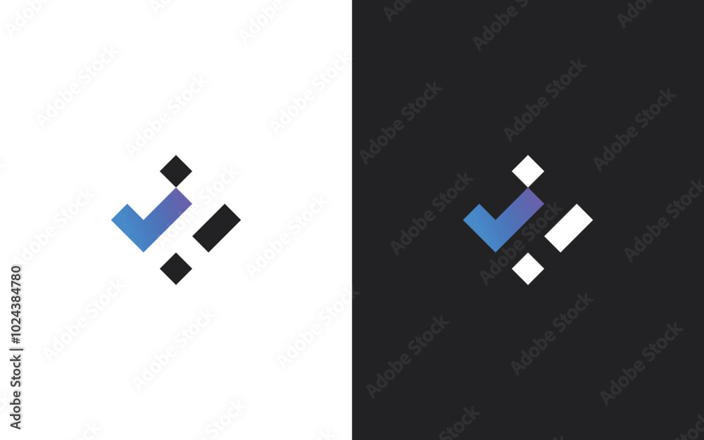 Obraz premium Letter W logo design template