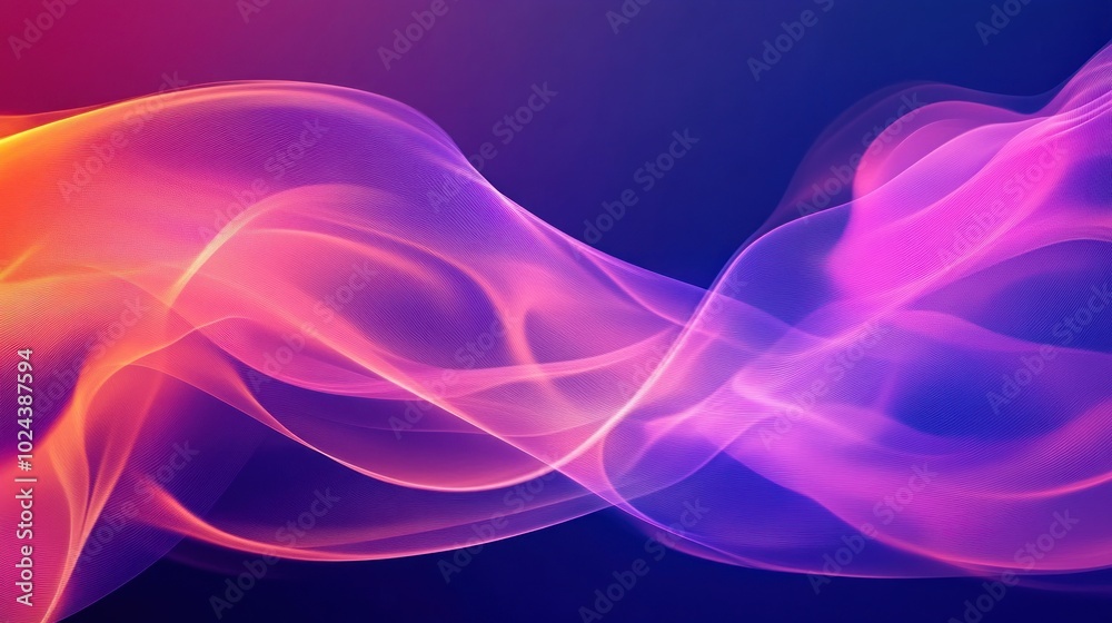 Abstract Flowing Colors Abstract Flowing Colors