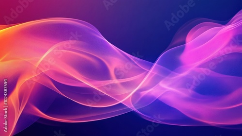 Abstract Flowing Colors