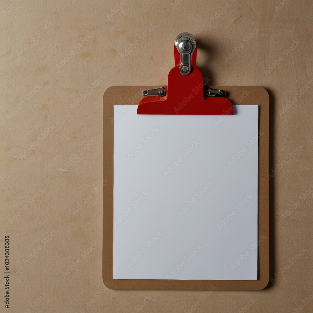 A white sheet of paper securely attached to a wooden tablet provides a durable and portable writing surface. Perfect for taking notes, filling out forms, or organizing documents. A white sheet of paper securely attached to a wooden tablet provides a durable and portable writing surface. Perfect for taking notes, filling out forms, or organizing documents.