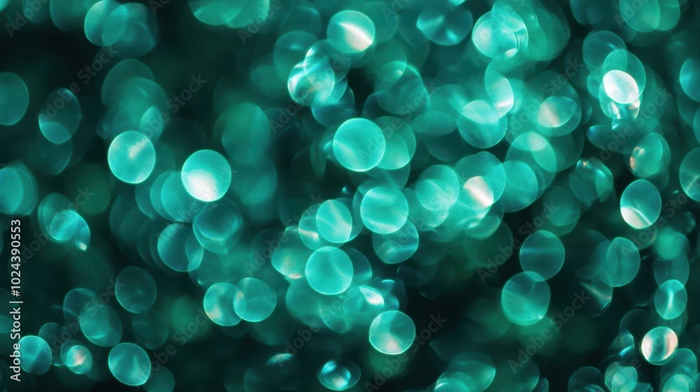 The Teal Bokeh Background The Teal Bokeh Background