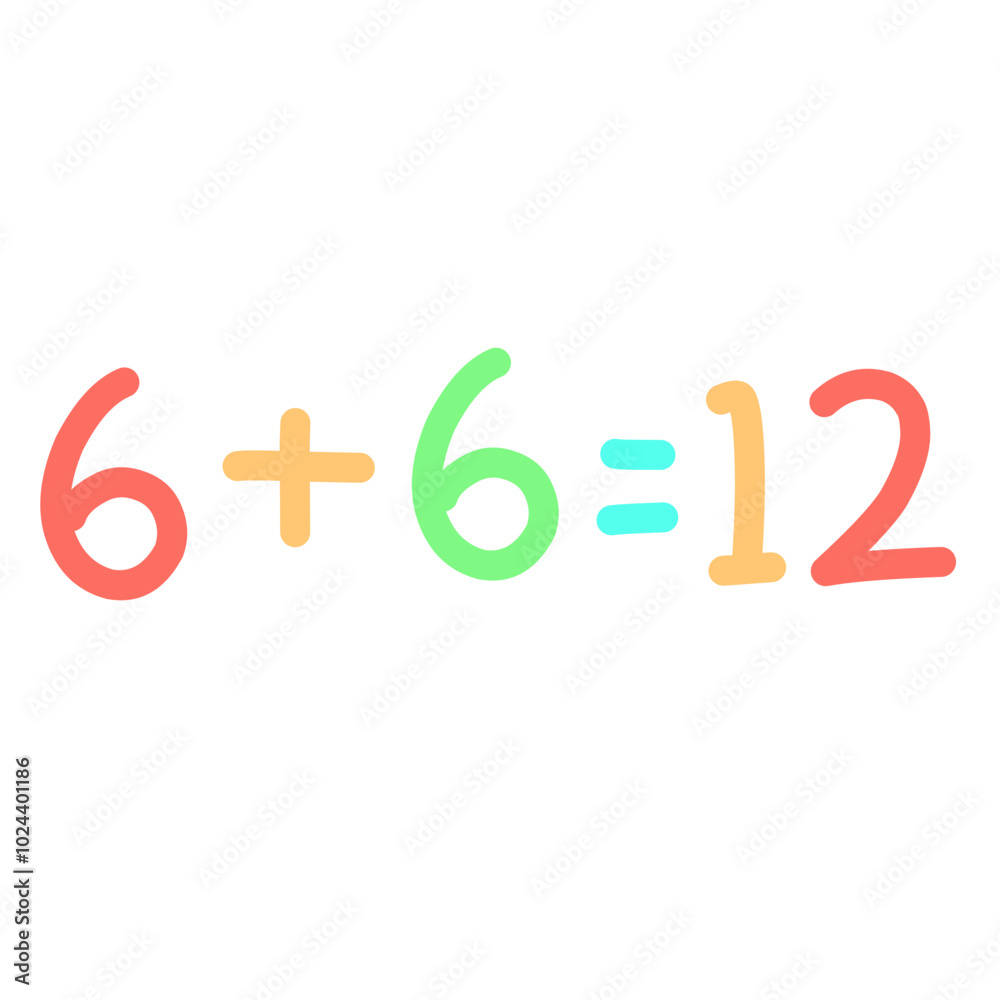 Cute Math School Mathematics Lesson